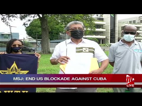 MSJ: End US Blockade Against Cuba