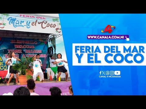 Celebración de la feria del mar y el coco en el municipio de Puerto Cabezas, R.A.C.C.N.