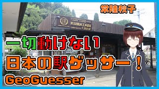 【GeoGuesser】一切動けない日本の駅ゲッサー【常陸秋子】