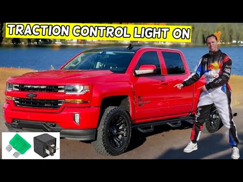 CHEVROLET SILVERADO WHY TRACTION CONTROL LIGHT ON 2014 2015 2016 2017 2018 2019