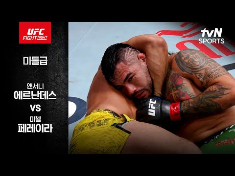 [UFC] 앤서니 에르난데스 vs 미첼 페레이라