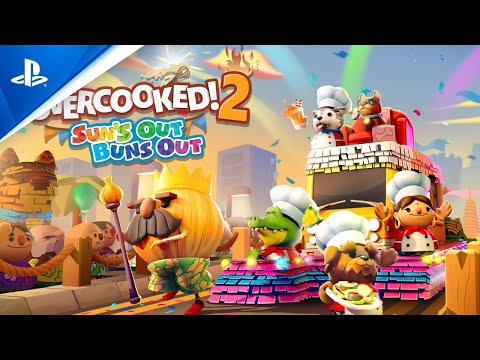 Overcooked! 2 - Free Update: Sun's Out Buns Out | PS4