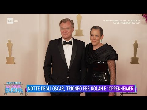 Notte degli Oscar, trionfo per Nolan e "Oppenheimer" - La Volta Buona 11/03/2024