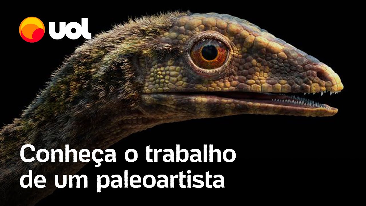 Como trazer um dinossauro de volta à vida conheça o trabalho de um paleoartista