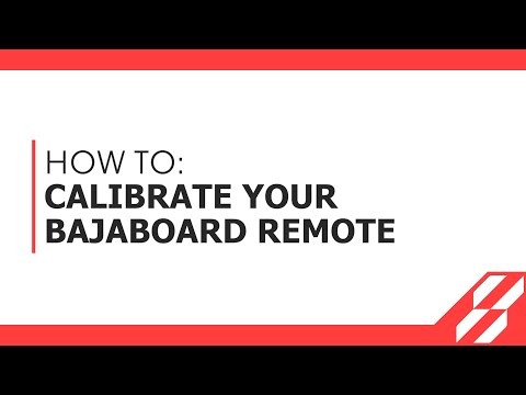 HOW TO: CALIBRATE YOUR BAJABOARD REMOTE THROTTLE
