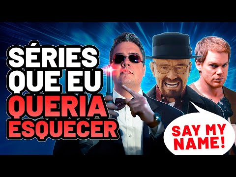 TOP 8 SÉRIES QUE EU QUERIA ESQUECER PRA ASSISTIR DE NOVO