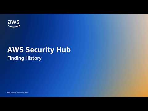 Using the Security Hub finding history feature | Amazon Web Services