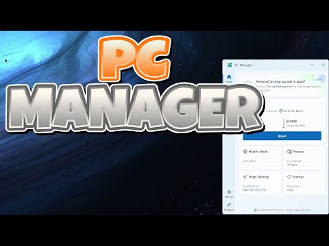 Microsoft PC Manager Overview