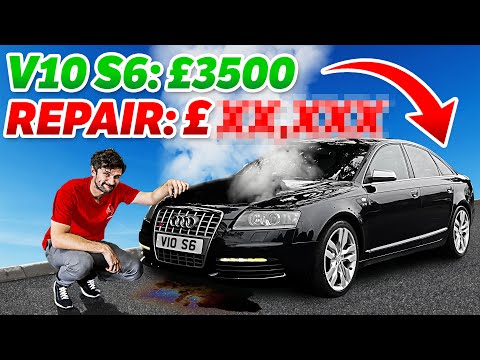 Assessing the Dirt Cheap V10 Audi S6: Misfires, Faulty Coils, and Potential Repairs