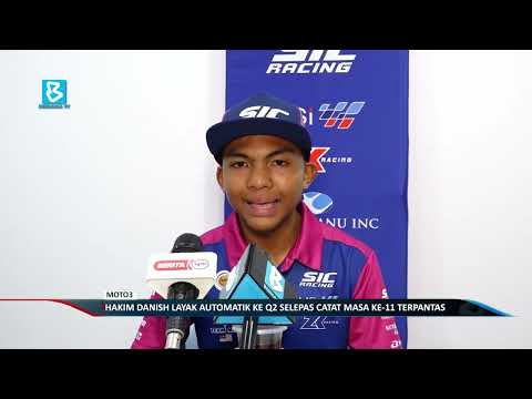 Moto3: Hakim danish layak automatik ke Q2 selepas catat masa ke-11 terpantas