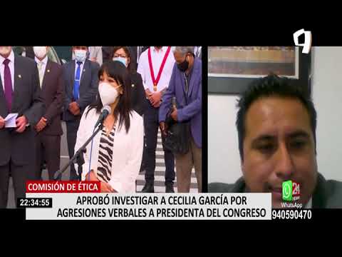 Comisión de Ética apueba investigar a Cecilia García por agresiones verbales contra Mirtha Vásquez