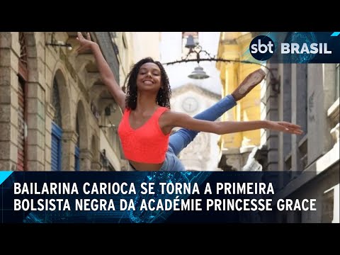 Ilana Barcelos consegue bolsa de estudos em escola de balé na Europa| SBT Brasil (18/03/24)