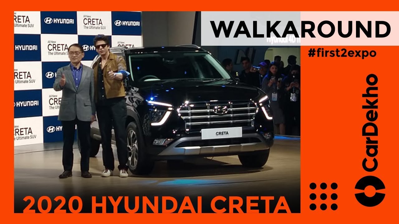 Hyundai Creta 2020 India Walkaround Review Auto Expo 2020