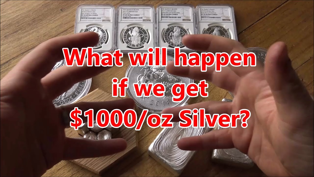 What Will Happen If We Squeeze Silver To 1000oz And What Will You Do With All Your Silver 