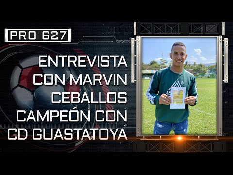 05 | BANRURAL | ENTREVISTA CON MARVIN CEBALLOS DELANTERO DEL CAMPEÓN CD GUASTATOYA