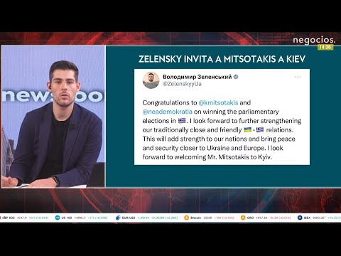 Ucrania celebra la victoria en Grecia: Zelensky invita a Mitsotakis a Kiev tras el éxito electoral