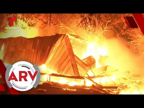 Al menos tres personas han fallecido en el incendio Zogg | Al Rojo Vivo | Telemundo