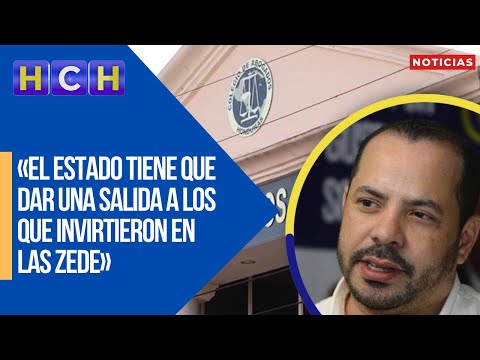 «El Estado tiene que dar una salida a los que invirtieron en las ZEDE»: Presidente CAH