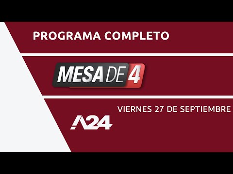 #MESADE4  I Programa Completo 27/09/2024