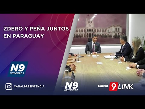 ZDERO SE REUNIÓ CON EL PRESIDENTE DE PARAGUAY - NOTICIERO 9