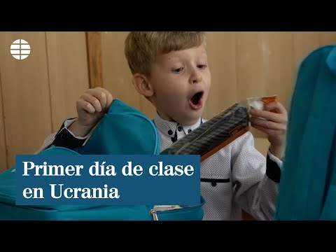 Primer día de clase en Ucrania