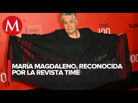 María Magdaleno, madre buscadora y activista, es una de las personas más influyentes del mundo