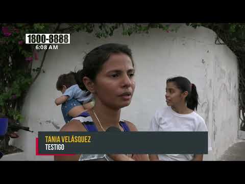 Irrespeto a señal de alto deja una colisión en Managua - Nicaragua