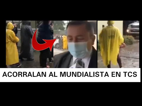 EL PUEBLO ACORRALO A MUNDIALISTA FRENTE A TCS