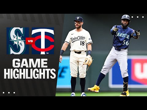 Mariners vs. Twins Game Highlights (6/26/25) | MLB Highlights