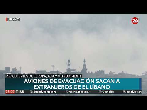 MEDIO ORIENTE | Evacuaciones masivas en El Líbano