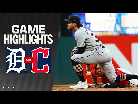 Tigers vs. Guardians Game Highlights (7/23/24) | MLB Highlights