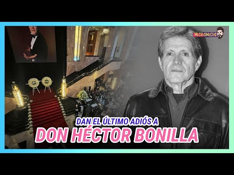 Homenajean al actor Don Héctor Bonilla en Bellas Artes | MICHISMESITO