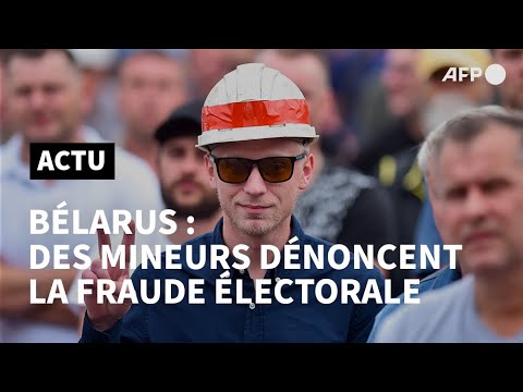Bélarus: manifestation de mineurs pour dénoncer la fraude électorale | AFP