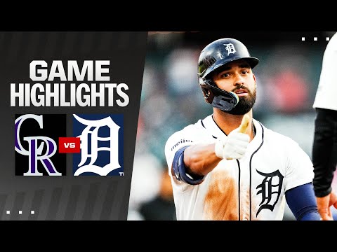 Rockies  vs. Tigers Game Highlights (9/10/24) | MLB Highlights