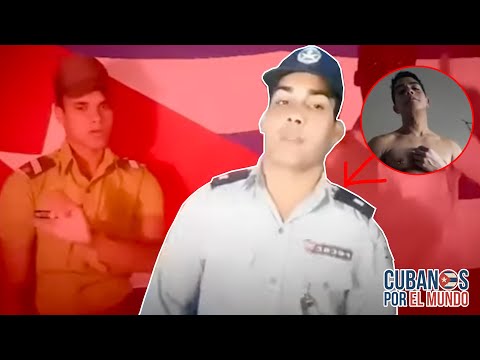 Policía cubano de la canción contra Patria y Vida se prostituye en las redes sociales