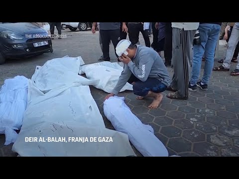 Entierran muertos de Gaza mientras Israel siguió bombardeando la Franja