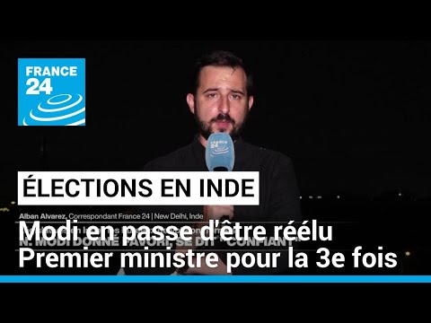 Élections en Inde : Modi en passe de décrocher un troisième mandat de Premier ministre