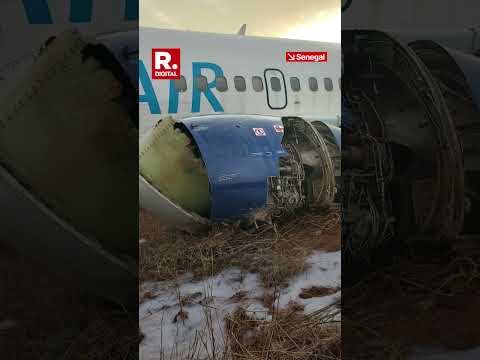 Flights Suspended At Senegal Airport Near Capital Dakar After Plane Skidded Off The Runway | Video