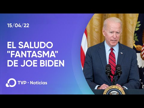 El saludo fantasma de Joe Biden