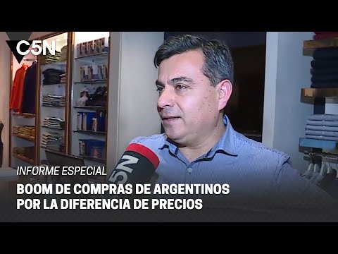 C5N en CHILE: BOOM de COMPRAS de ARGENTINOS por la DIFERENCIA de PRECIOS