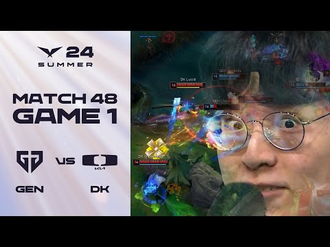 ㅈㅇㄹㄱㄷ | GEN vs. DK 게임1 하이라이트 | 07.20 | 2024 LCK 서머 스플릿