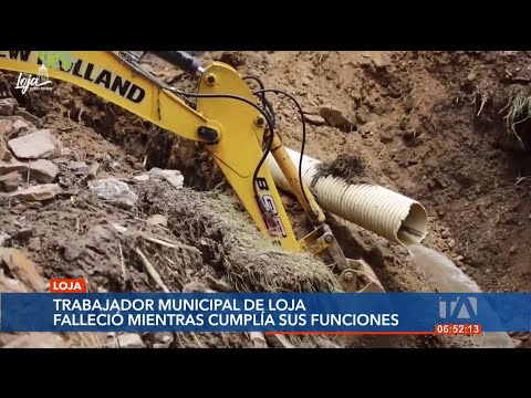 Trabajadores municipales en Loja denuncian la muerte de trabajadores por falta de implementos