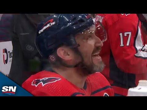 Alex Ovechkin Beats Connor Hellebuyck To Reach 25-Goal Mark