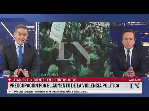 Agredieron a un militante liberal en La Plata; el pase de Luis Majul y José Del Río