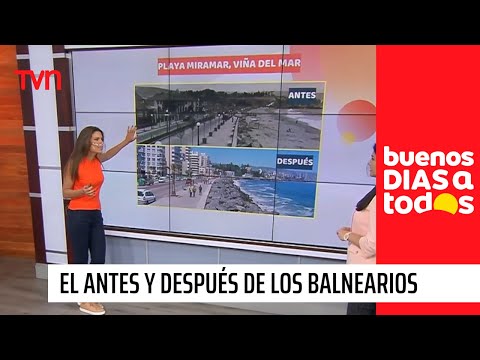 El antes y después de los balnearios: Las playas chilenas que podrían desaparecer I BDAT
