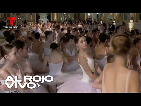 EN VIVO: 500 bailarinas se reúnen en un hotel en Nueva York para romper un récord mundial