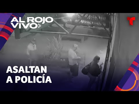 Hombres en Argentina asaltan a una mujer sin saber que era policía