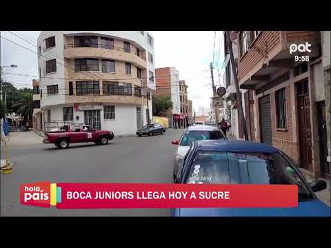 Hoy, Boca Juniors, llega a la ciudad de Sucre.