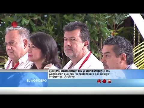 Gobierno colombiano y ELN se reunirán hoy en Caracas - El Noticiero emisión meridiana 12/04/24