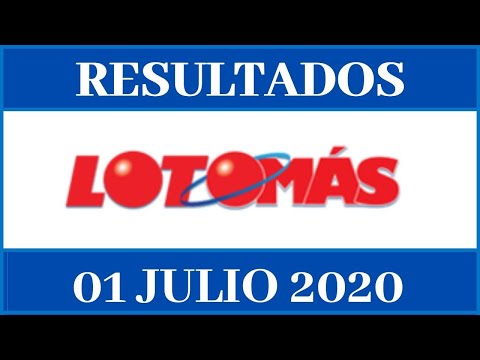 Resultados de la Loteria Loto Loto Mas  de hoy 01 de Julio del 2020